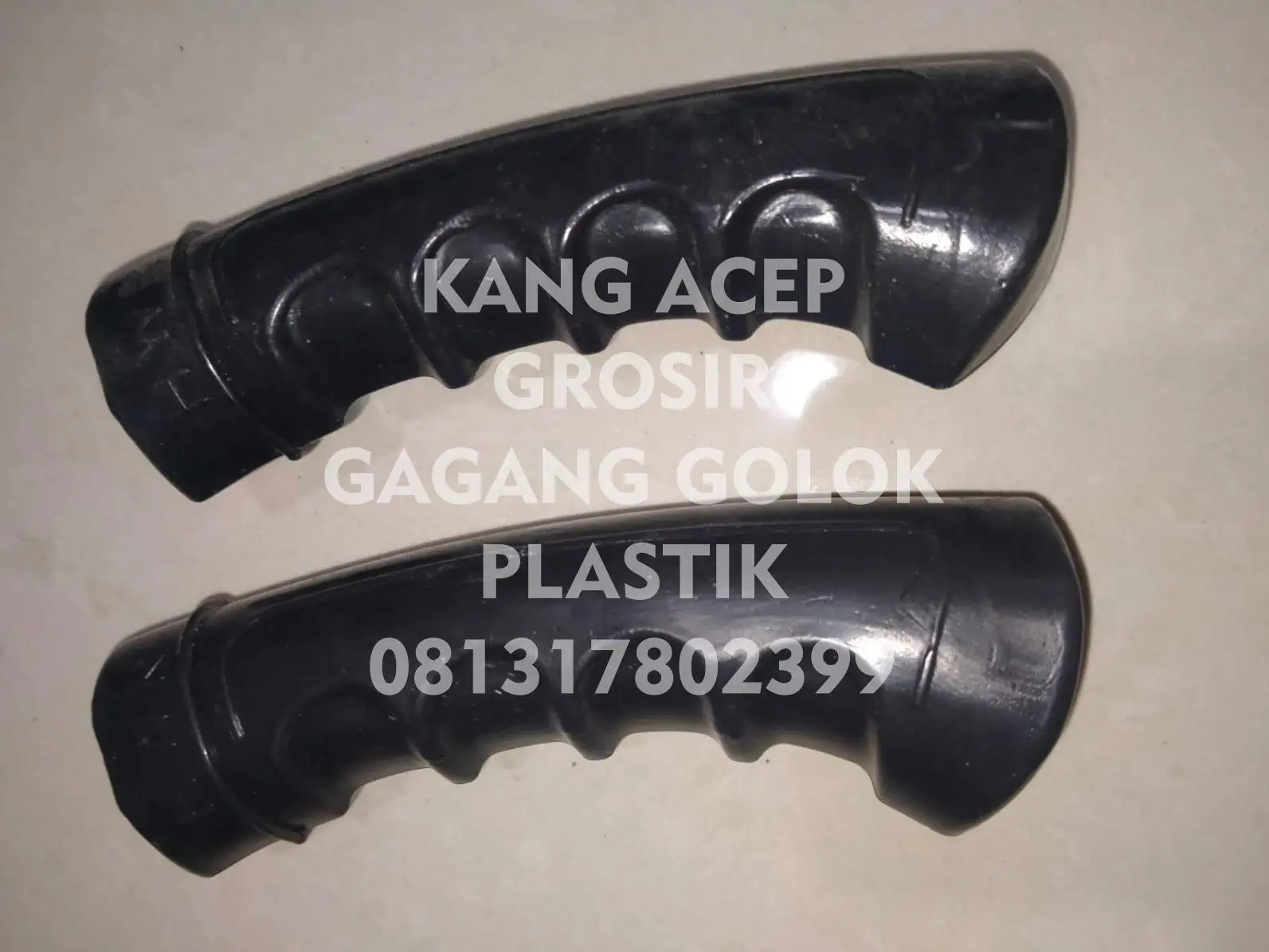 Jual Grosir Gagang Golok Plastik di Karawang Model Tapak Hitam